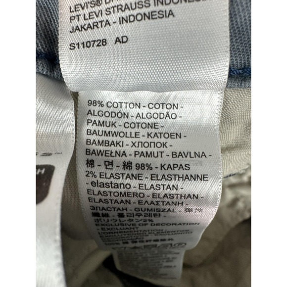 Levis XX Chino Pants Mens 31x32 Gray Standard Taper Stretch Casual Cotton Preppy - Picture 10 of 12